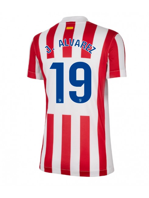 Atletico Madrid Julian Alvarez #19 Zenski Domaci Dres 2025-26 Kratak Rukavima Atletico Madrid Julian Alvarez #19 Zenski Domaci Dres 2025-26 Kratak Rukavima